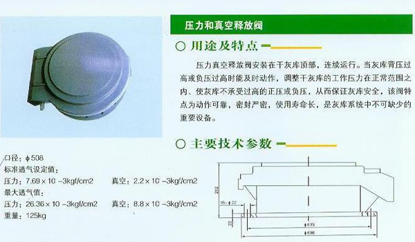 壓力和真空釋放閥